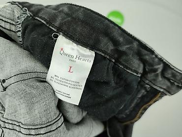 stradivarius mom: Queen Hearts, Jeansy damskie, rozmiar L — 5