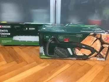 Motorne testere: Električna lančana testera Parkside - Snaga motora 2000 W, brzo i — 20