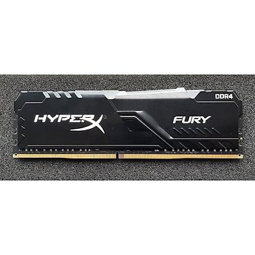 Комплектующие для ПК: Operativ yaddaş - Ram Kingston HyperX Fury RGB DDR4 8GB 3200MHz - — 1