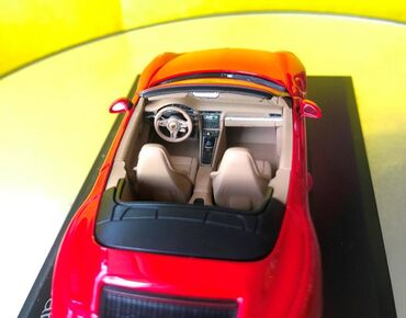 Avtomobil modelləri: Kolleksiya ücün avtomobil modeli Porsche 911 991 Carrera 4 cabriolet — 15