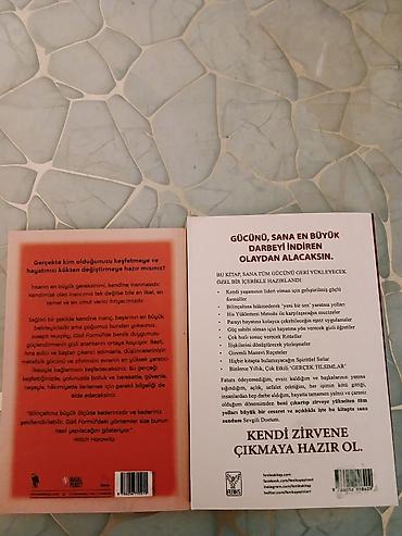 Kitablar və jurnallar: Məhsul: 2 kitabdan ibarət paket – şəxsi inkişaf və motivasiya — 2