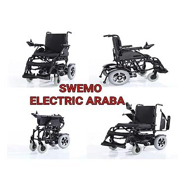 əlil araba: SWEMO elektrik əlil arabası - Elektrik idarəetmə sistemi: sağ qolda — 1