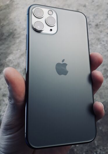 Apple iPhone: IPhone 11 Pro, 64 GB, Alpine Green, Zəmanət, Face ID