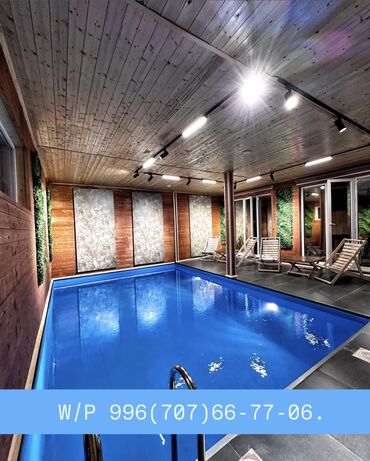 продаю дом на иссык куле село тамчы: 254 кв. м, 6 бөлмө, Жылытылган, Жылуу пол, Брондолгон эшиктер