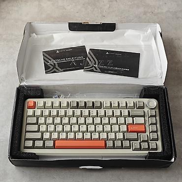 gk 61: Клавиатура, Ajazz, Механическая, Bluetooth, Проводное подключение, Размер: 75% — 1