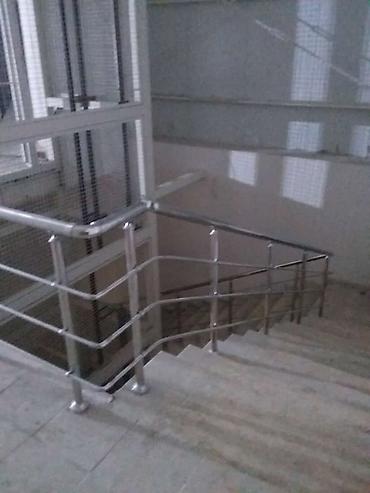 Paslanmayan poladdan (inox) məhəccər və korkuluk sistemi - Material lalafo.az -da Paslanmayan poladdan (inox) məhəccər və korkuluk sistemi - Material