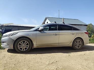 Транспорт: Hyundai Sonata: 2015 г., Автомат, Бензин, Седан — 3