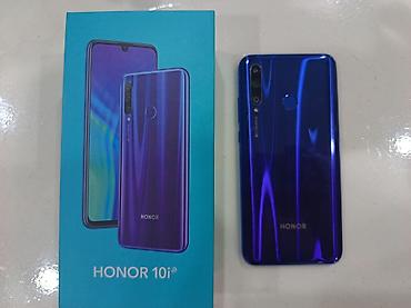 telfon honor: Honor 10i, 128 GB, rəng - Mavi, Qırıq — 2