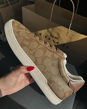 coach обувь: Мужские кроссовки, 44, 42, 43, Coach, Новый, цвет - Бежевый — 2