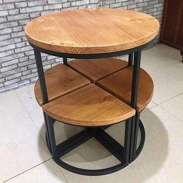 Кухонные столы и стулья: Кухонный стол и стул — 18