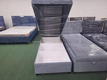 Односпальные кровати: Односпальная кровать, Новый, С мягким изголовьем, длина - 2 см — 3