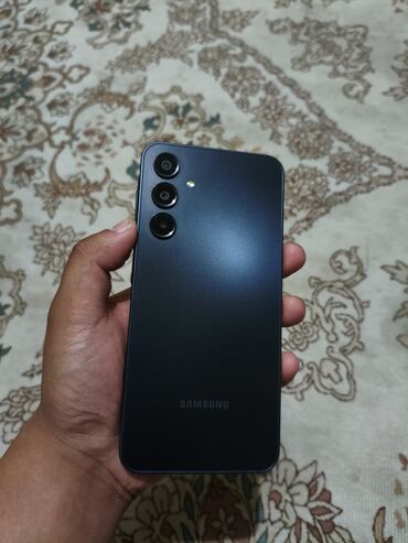 изогнутый экран: Samsung Galaxy A15, 256 ГБ, түсү - Кара