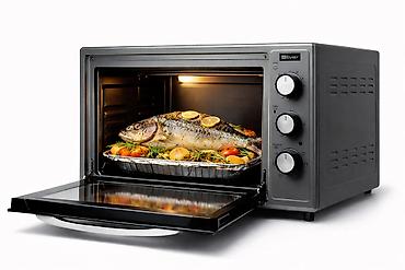 elektirikli pec: №: 5299 Məhsulun adı: Elektrikli soba Silver ELC-SL20-55, 50 l Brend — 2