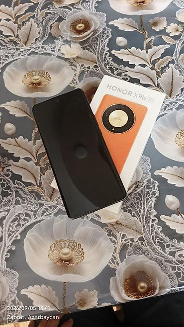 honor qulaqcıq: Honor X9b, 256 GB, rəng - Narıncı, Barmaq izi — 3