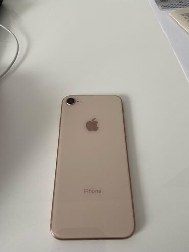 Apple iPhone: IPhone 8, Б/у, 256 ГБ, Защитное стекло, Чехол, 100 %