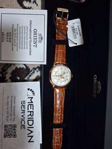 Qol saatları: Yeni, Qol saatı, Orient, rəng - Qızılı — 15