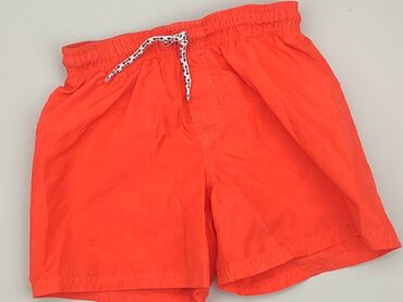 sukienka biala letnia wzory wiazana na szyi ptak rzgow: Shorts, H&M, 5-6 years, 110/116, condition - Good