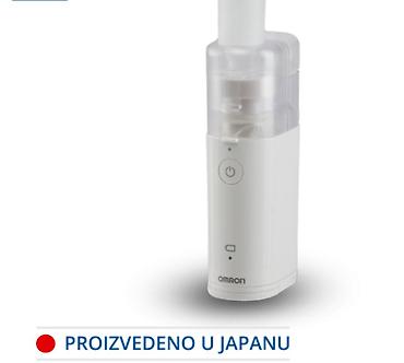 inhalator pic: OMRON prenosni inhalator (mesh nebulizator) – proizvedeno u Japanu. - — 1