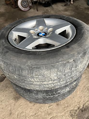15: Литые Диски R 15 BMW, Пара, отверстий - 5, Б/у — 6
