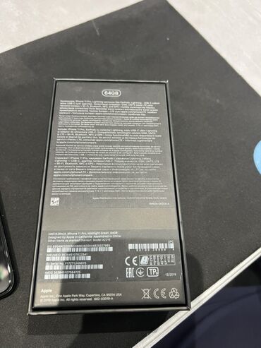 Apple iPhone: IPhone 11 Pro, 64 GB, Matte Midnight Green, Face ID — 12