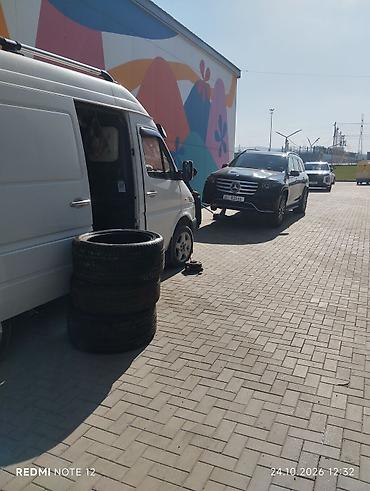 замена шин: Шиномонтаж, Балансировка колес, С выездом, Специализация: Легковое авто — 1