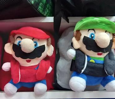 graco evo 2u1: Super Mario i Luigi plišani ranac za decu 🎮 Preslatki dečiji rancevi — 1