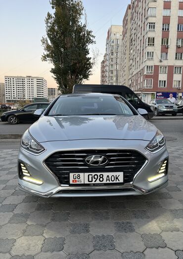 хендай авто: Hyundai Sonata: 2018 г., 2 л, Автомат, Газ, Седан