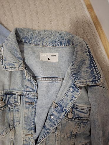 Kompleti: Denim komplet: haljina + jakna - Haljina od svetloplavog teksasa — 4