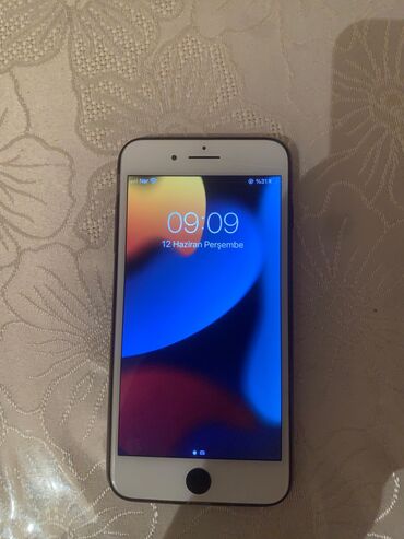 Apple iPhone: IPhone 7 Plus, 128 GB, White Titanium, Barmaq izi
