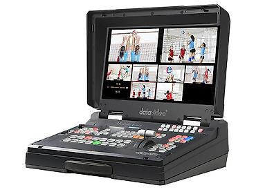 HS-1200 - мобильная видеостудия в кейсе с 17.3" LCD мультиэкранным