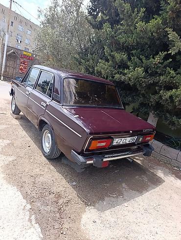 VAZ (LADA): VAZ 2106 sedan - Kuzov: 4 qapılı sedan, tünd albalı rəng - Mühərrik — 8