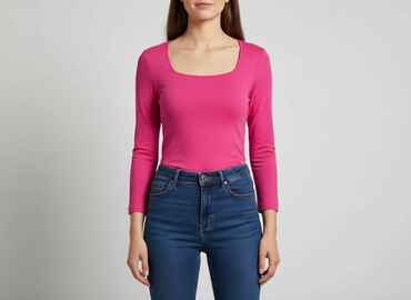 t shirty z baskinką: F&F, Жіноча блуза, розмір S