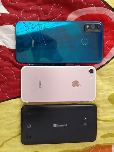 iphone xr irsad: IPhone 7, 32 GB, Rose Gold, Zəmanət, Qırıq, Barmaq izi