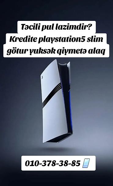 купить playstation 5 в баку: Kreditlə alınmış PlayStation 5 ve ya elektronika mehsulların yüksək — 1