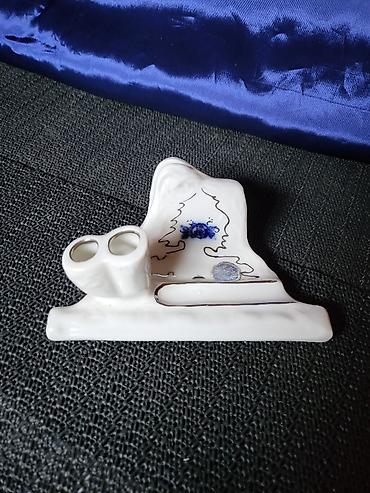 koktel set: Porcelanski nov stalak iz Stopo Dorohoi iz 70ih.god. Porcelanski — 4