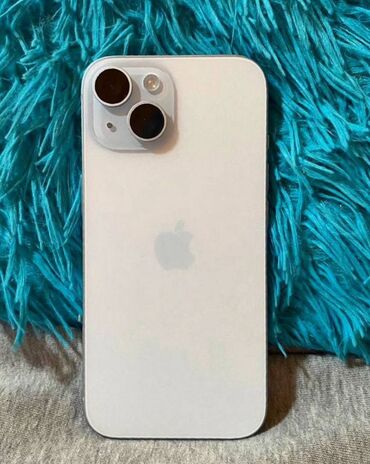 акнет номер телефона: IPhone 15, Б/у, 128 ГБ, Голубой, Зарядное устройство, Чехол, Коробка, 99 %