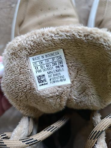 красовки зимные: Мужские зимние кеды/кроссовки высокие Adidas,Оригинал, Кожаные - — 2