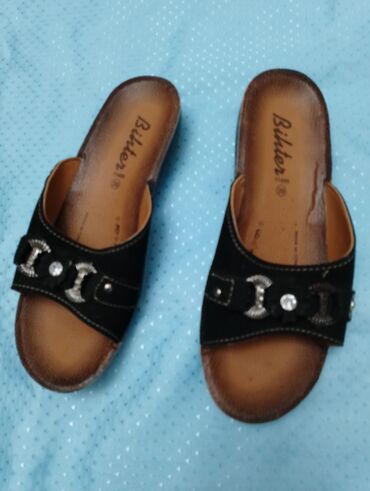 crvene sandale ravne: Fashion slippers, 39