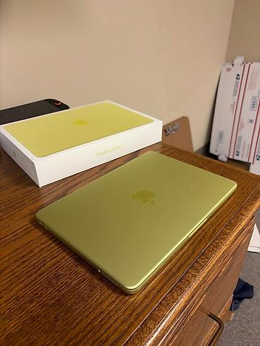 macbook pro m3: MacBook Neo – A18 Pro Chip, limon-sarı rəng (citrus rengi). indigo ve — 3