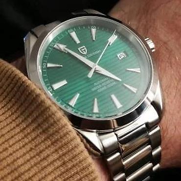Ručni satovi: PAGANI DESIGN PD-1688-40mm-Zelena-OmegaSeamaster Homage Potpuno nov — 4