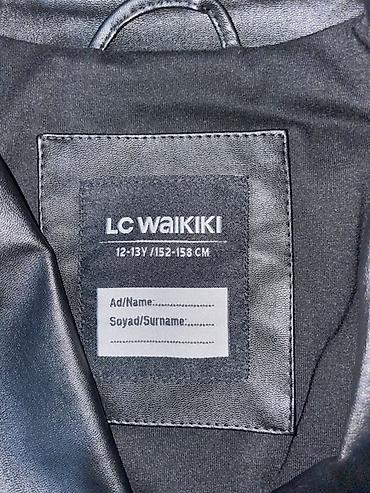 Сырткы кийимдер: РЕАЛЬНОМУ КЛИЕНТУ УСТУПЛЮ!! Детская кожанная куртка LC Waikiki Новая — 4