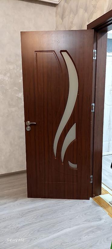 çərçivə satışı: Qonaq otağı üçün İşlənmiş Otaq qapısı 80x205 sm Zamok ilə, Zəmanətli, Ünvandan götürmə — 3