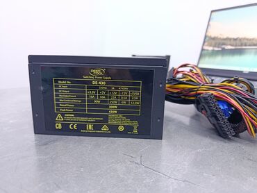 с вашей доплатой: Азыктандыруу блогу, Колдонулган, DeepCool, 430 Вт, 430 Вт