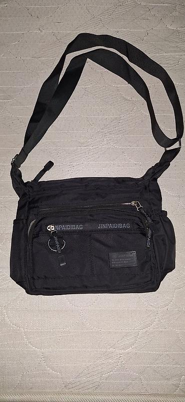 айнектер: Сумка через плечо JINPAIDIBAG, черная - Компактная городская сумка из — 1