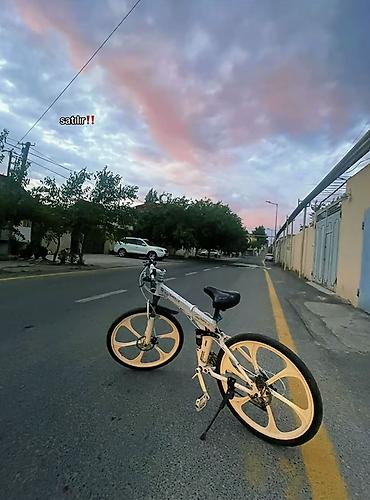 velosiped nagd: Velaspad xaricdən alinib 750 manataDağ/şosse tipli velosiped – ağ — 2