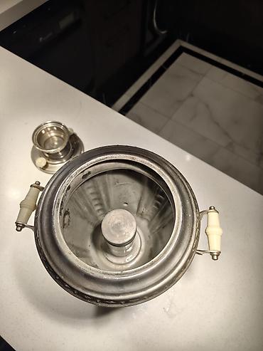 samovar 3 litr: Samavar satılır elektrik, zavod malı 1960 cı illərin istehsalı, həcmi — 6