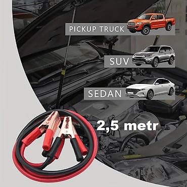 2,5 metr start kabelləri – avtomobil akkumulyatorunu “прикурiивптель”