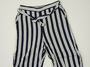Trousers: 3/4 Children's pants H&M, 12 years, Synthetic fabric, condition - Good