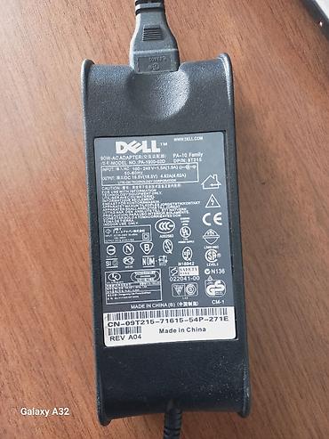Elektronika: Dell D630 noutbuk şarj cihazı (orijinal) Model: PA-10 Family, Model — 2
