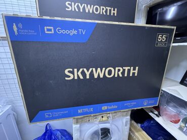 Телевизоры: Телик Телевизор skyworth 55Q66G матовый экран диагональ 140 см 55" 4k